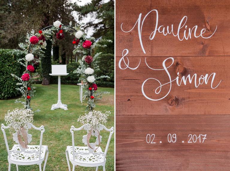 mariage au domaine de la catrache Yvelines