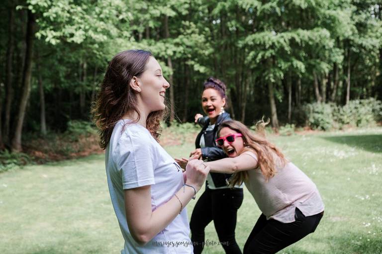 Enterrement de vie de jeune fille. Shooting photo EVJF Yvelines et Paris