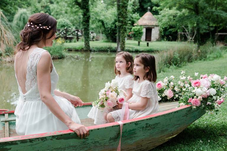 Shooting d'inspiration mariage dans une atmosphère poétique.