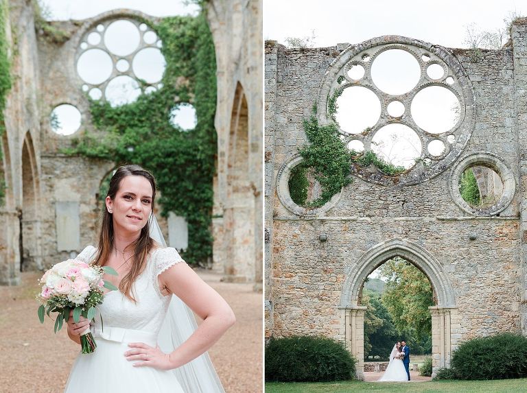 Mariage a l'Abbaye des Vaux de Cernay-Photographe Yvelines Georgiana-Photo