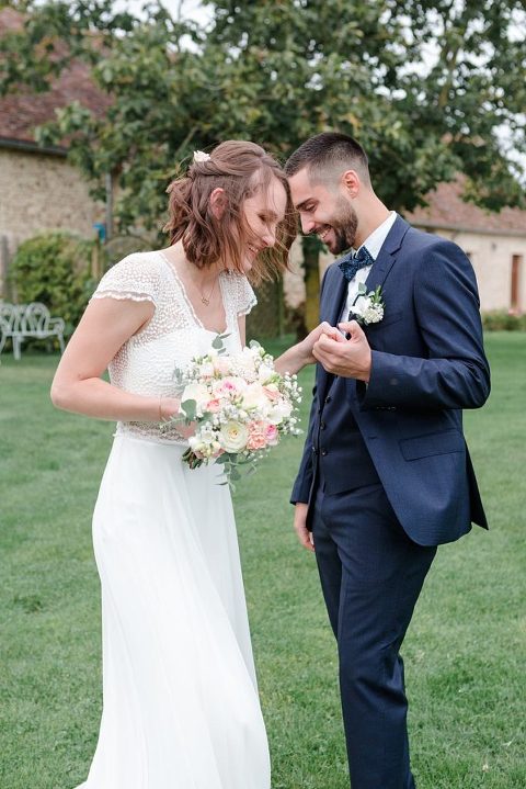 Mariage en automne au Domaine de Marolles