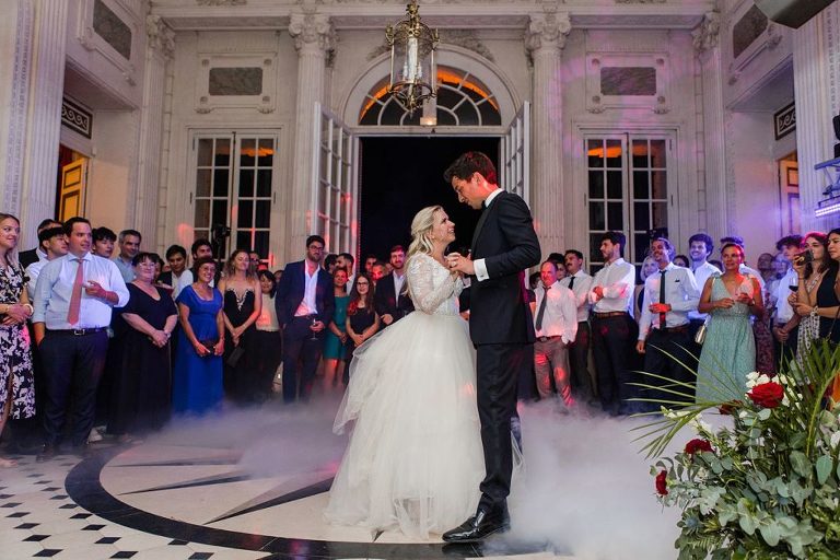 mariage franco-américain au Château Baronville