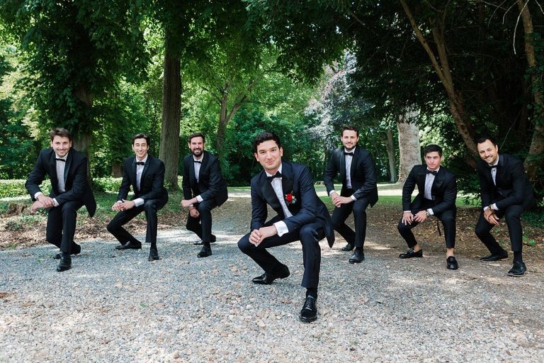 mariage franco-américain au Château Baronville