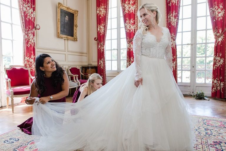 mariage franco-américain au Château Baronville