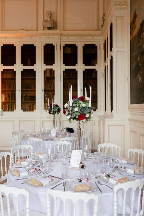 mariage franco-américain au Château Baronville