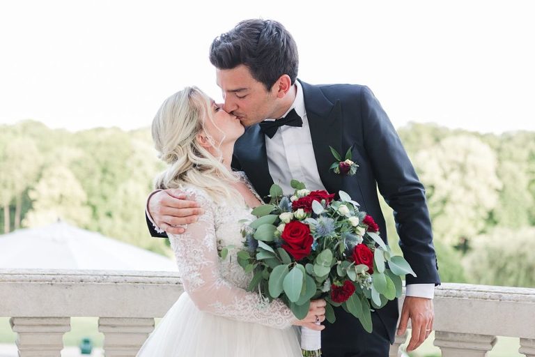 mariage franco-américain au Château Baronville