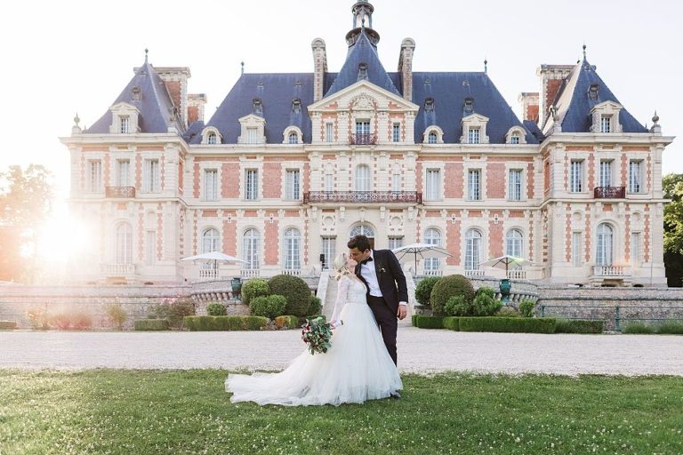 mariage franco-américain au Château Baronville