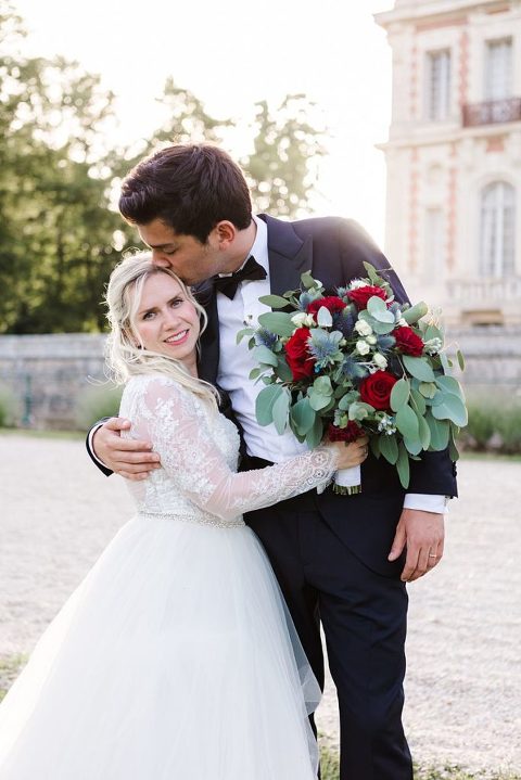 mariage franco-américain au Château Baronville
