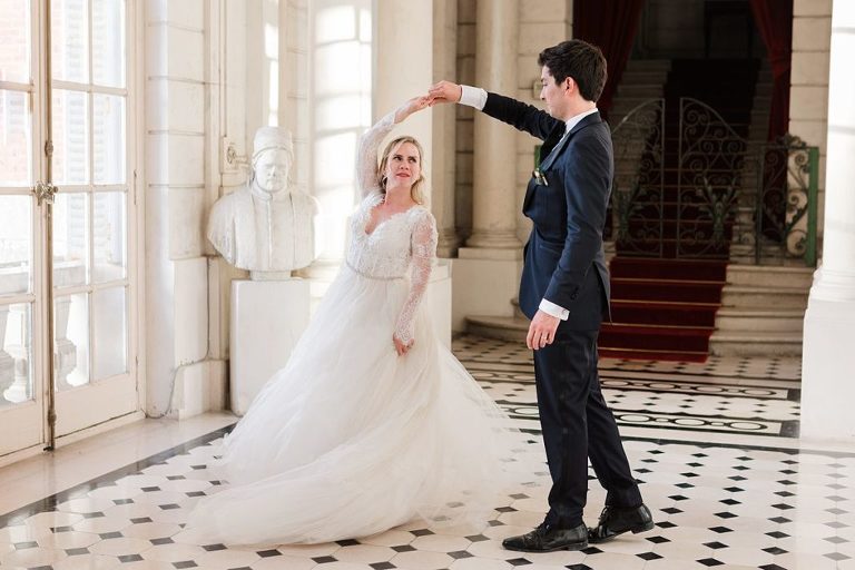 mariage franco-américain au Château Baronville