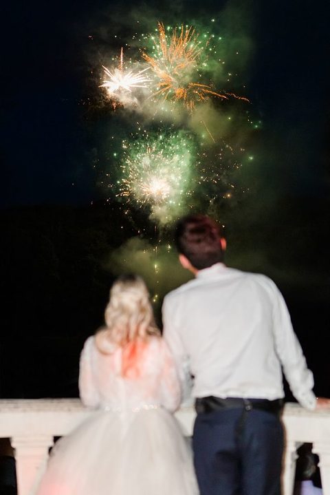 mariage franco-américain au Château Baronville