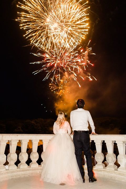 mariage franco-américain au Château Baronville