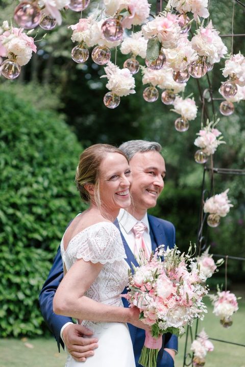 La Catrache: un mariage intime simple et raffiné
