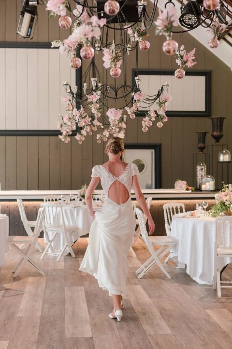 La Catrache: un mariage intime simple et raffiné