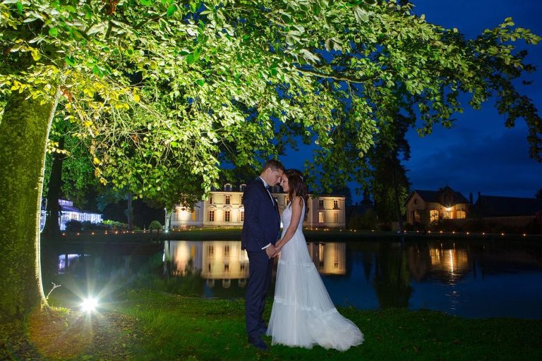 mariage féérique au château Barthélemy