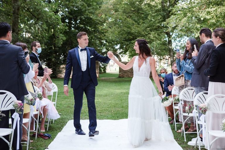 mariage féérique au château Barthélemy