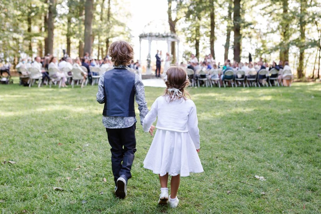 mariage féérique au château Barthélemy