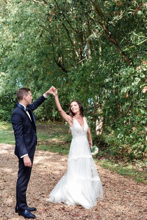 mariage féérique au château Barthélemy
